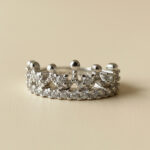 Empress Crown Eternity Silver Ring - Image 2