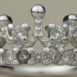 Empress Crown Eternity Silver Ring - Image 3