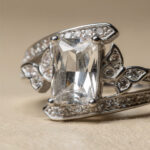 Emerald Grace CZ Silver Ring - Image 3