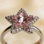 Blush Star CZ Silver Ring - Image 4