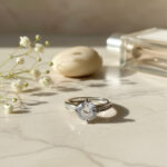 Heart-Core Cathedral Solitaire Ring - Image 5