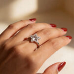 Blush Star CZ Silver Ring - Image 6