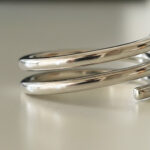 Minimal Double Band Silver Toe Ring (Pair) - Image 3