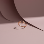 Luna Knot Spark Ring – Rose Gold Finish - Image 2