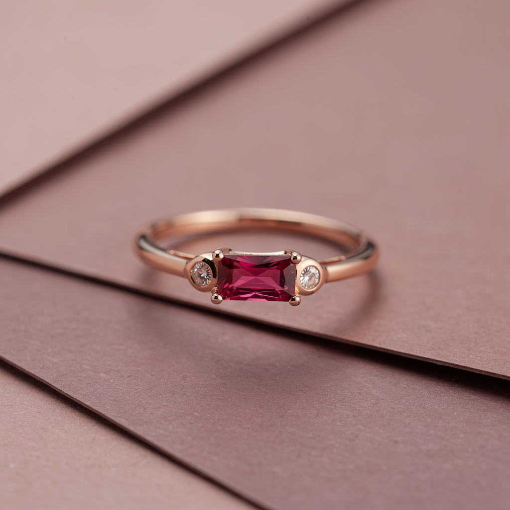 image-gen (12) Ruby-Tone Rectangle Ring - Image 1