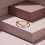 Aurora V Spark Ring – Gold Finish - Image 2