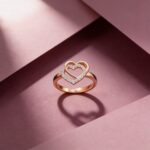 Eternal Layers Heart Ring – Rose Gold Finish