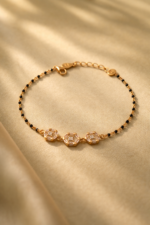 Golden Noir manglasutra Bracelet - Image 3